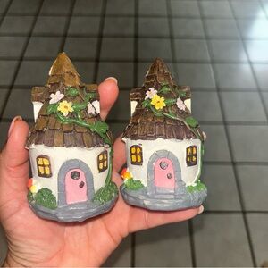 Charming Fairy House Figurines